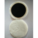 1Pcs Wool Buffing Pad Wax Polishing Buffer Car Polisher Ball Kit with Magic Sticker for Polishing CreamLFXT