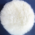 1Pcs Wool Buffing Pad Wax Polishing Buffer Car Polisher Ball Kit with Magic Sticker for Polishing CreamLFXT