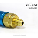 1Pair Freon R134A Auto Car Air Conditioning Refrigerant Brass Quick Coupler Connector Adapters Fluoridation Tool