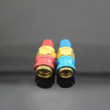 1Pair Freon R134A Auto Car Air Conditioning Refrigerant Brass Quick Coupler Connector Adapters Fluoridation Tool