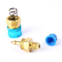 1Pair Freon R134A Auto Car Air Conditioning Refrigerant Brass Quick Coupler Connector Adapters Fluoridation Tool