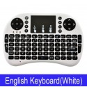 Wireless Keyboard Mini 2.4Ghz Wireless Mini Keyboard with Touchpad for PC Android Smart TV BOX KY Black battery
