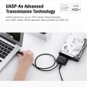 USB 3.0 SATA Cable 6Gbps/s USB3.0 to SATA Adapter Hard Drive SSD Adapter Cable Converter Support 2.5" 3.5" HDD SSD