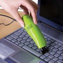Mini USB Keyboard Vacuum Brush Cleaner Laptop Brush Dust Cleaning Kit Household Cleaning Tool black
