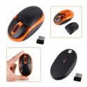 2.4GHz Cordless Color Slim Portable Mini Optical Mouse USB Receiver Wireless Mouse red