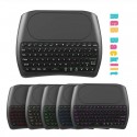 D8 Pro Wireless keyboard 2.4GHz Mini Keyboard Wireless Air Mouse Touchpad 7-color Backlit for Android TV BOX English