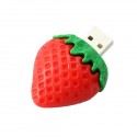 Lovely Red Strawberries Design U Disk L25 High Speed Memory Stick red_128G
