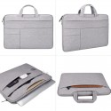 Simple Laptop Case Bag for Macbook Air 11.6 inches, 12.5 inches, 13.3 inches, 14.1 inches Notebook Handbag grey_13.3 inches