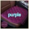 Simple Comfortable Car Front Cushion Non-slip Breathable Car Cushion purple